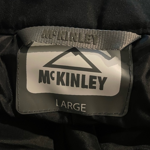 McKinley men’s Large MCK FROST ski pants with suspenders. 100% polyester - Picture 13 of 16